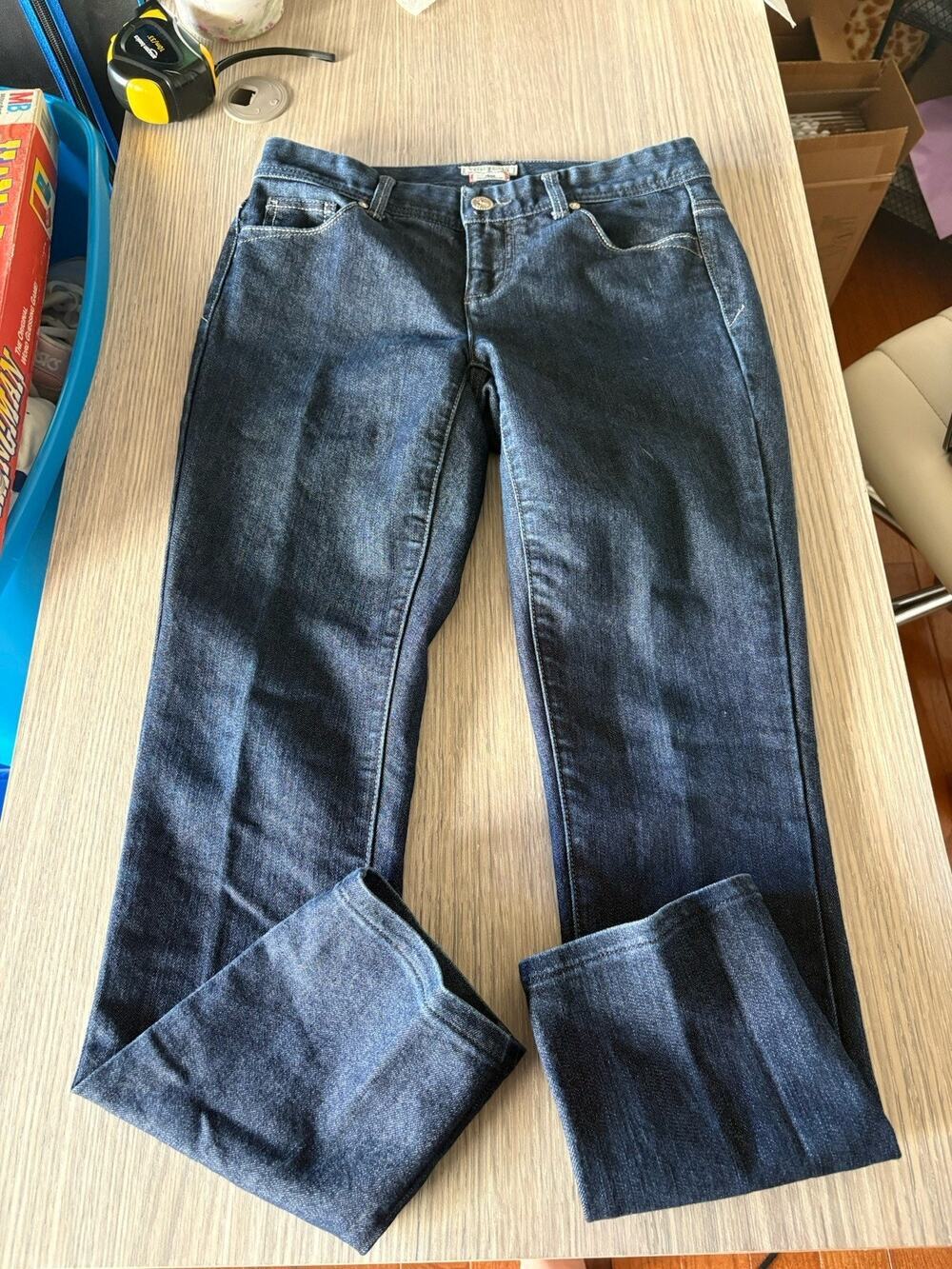 Tommy Hilfiger Spirit Y2K Mid Rise Skinny Leg Jeans Women’s Size 4 Dark Wash